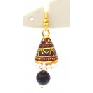 Meenakari Minakari Enamel Jhumka Jhumki Handmade Earring Jewelry Chandelier A117
